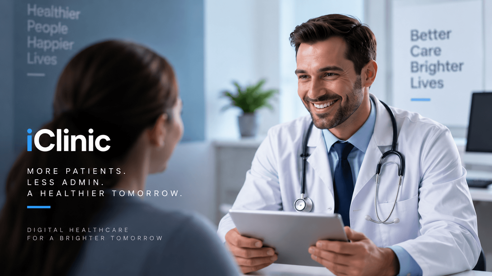 iClinic healthcare website experience