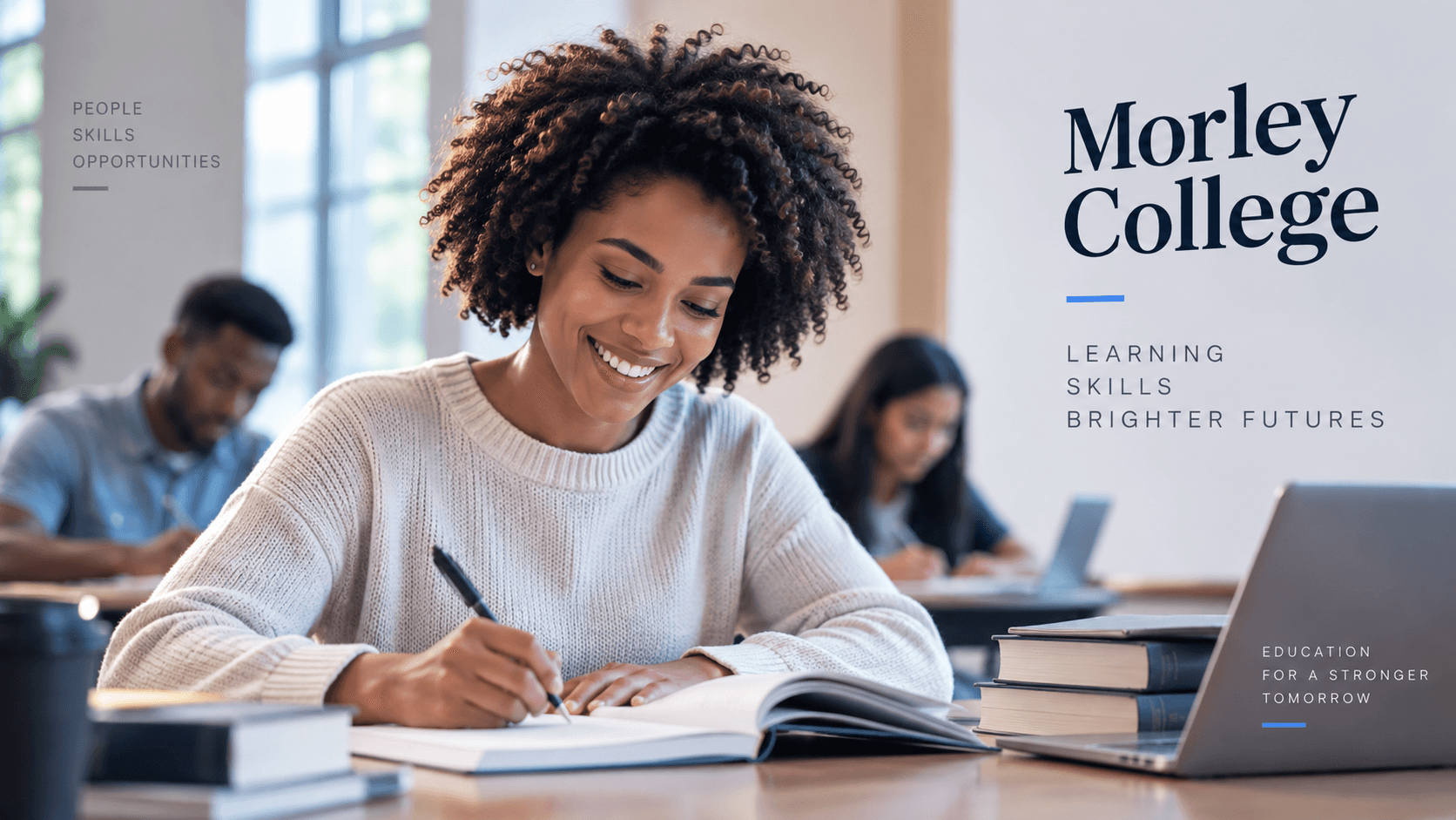 Morley College education website experience